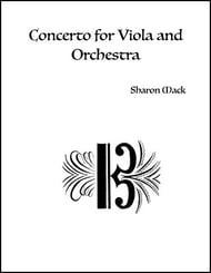 Concerto for Viola and Orchestra Orchestra sheet music cover Thumbnail